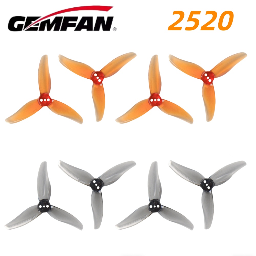 4 Pasang Gemfan Hurricane 2520 - Fpv Drone Motor ulasan dan harga