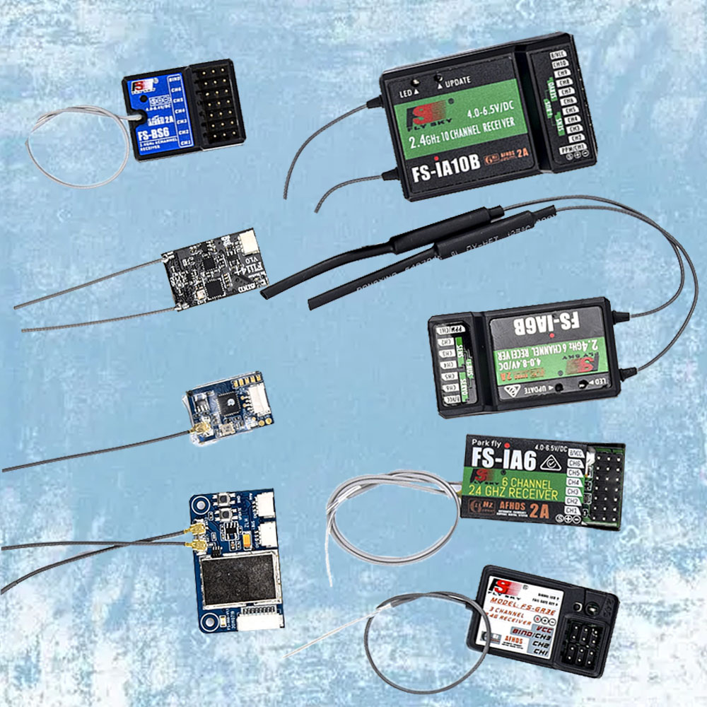 Penerima RC Flysky FS-IA6 IA6B - Fpv Drone Receiver ulasan dan harga