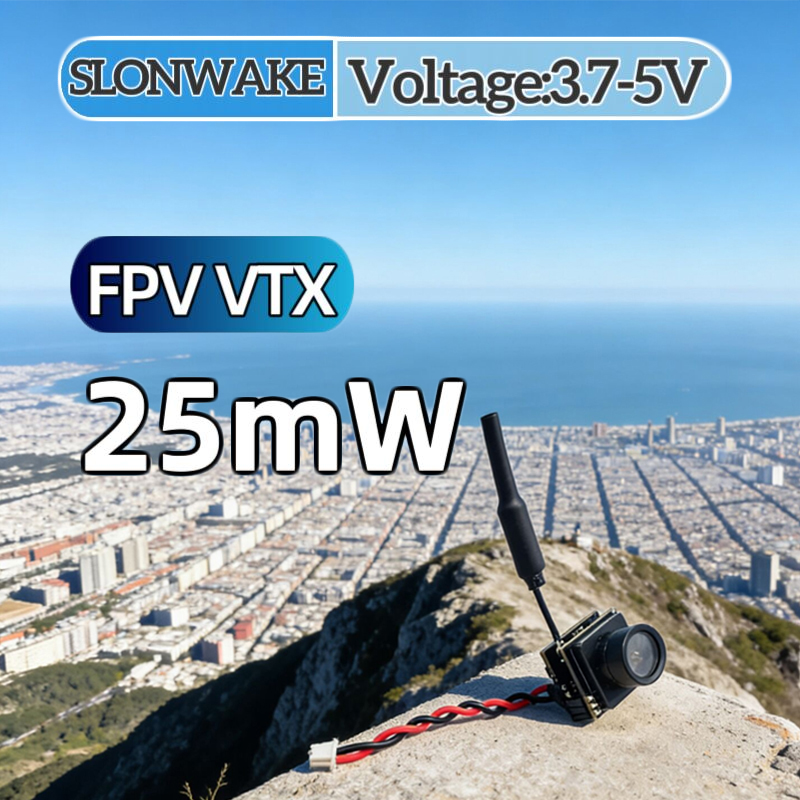 SLONWAKE FPV 25mW Simulasi Day - Fpv Drone Camera ulasan dan harga